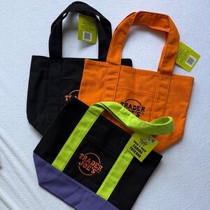 Trader Joe's Colorful Tote Bag Set